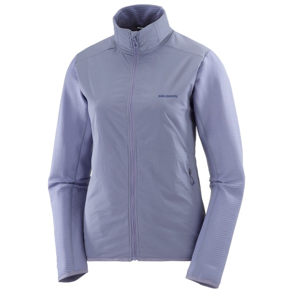 Salomon - Women's Essential Lightwarm Hybrid - Fleecevest, grijs