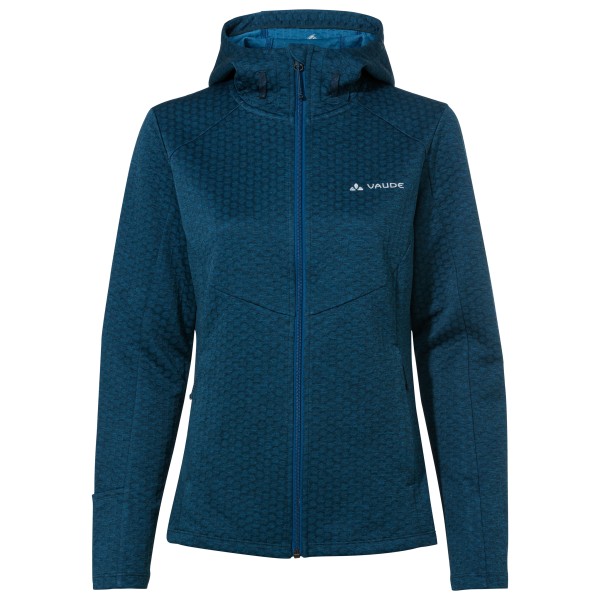 Vaude - Women's Skomer Hiking Hoody - Fleecevest, blauw