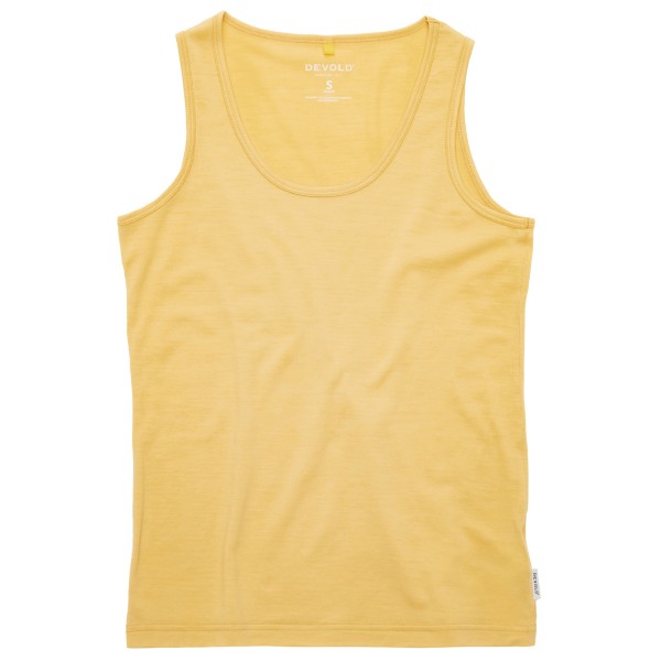 Devold - Women's Classic Tank - Merinoshirt, beige