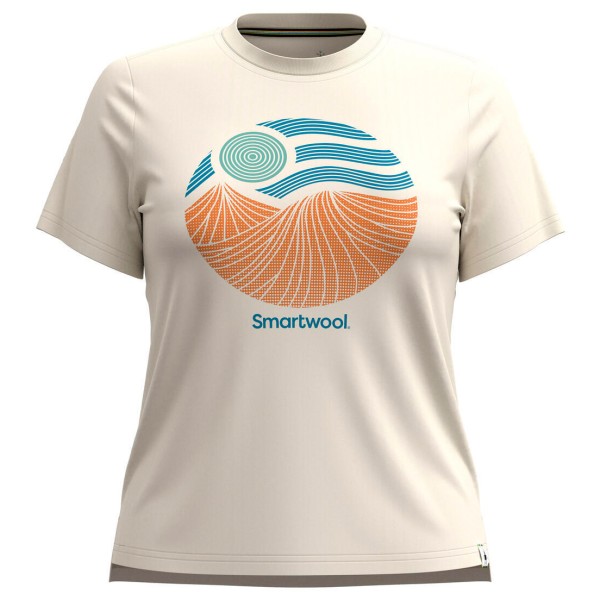 Smartwool - Women's Horizon View Graphic Short Sleeve - Merinoshirt, grijs