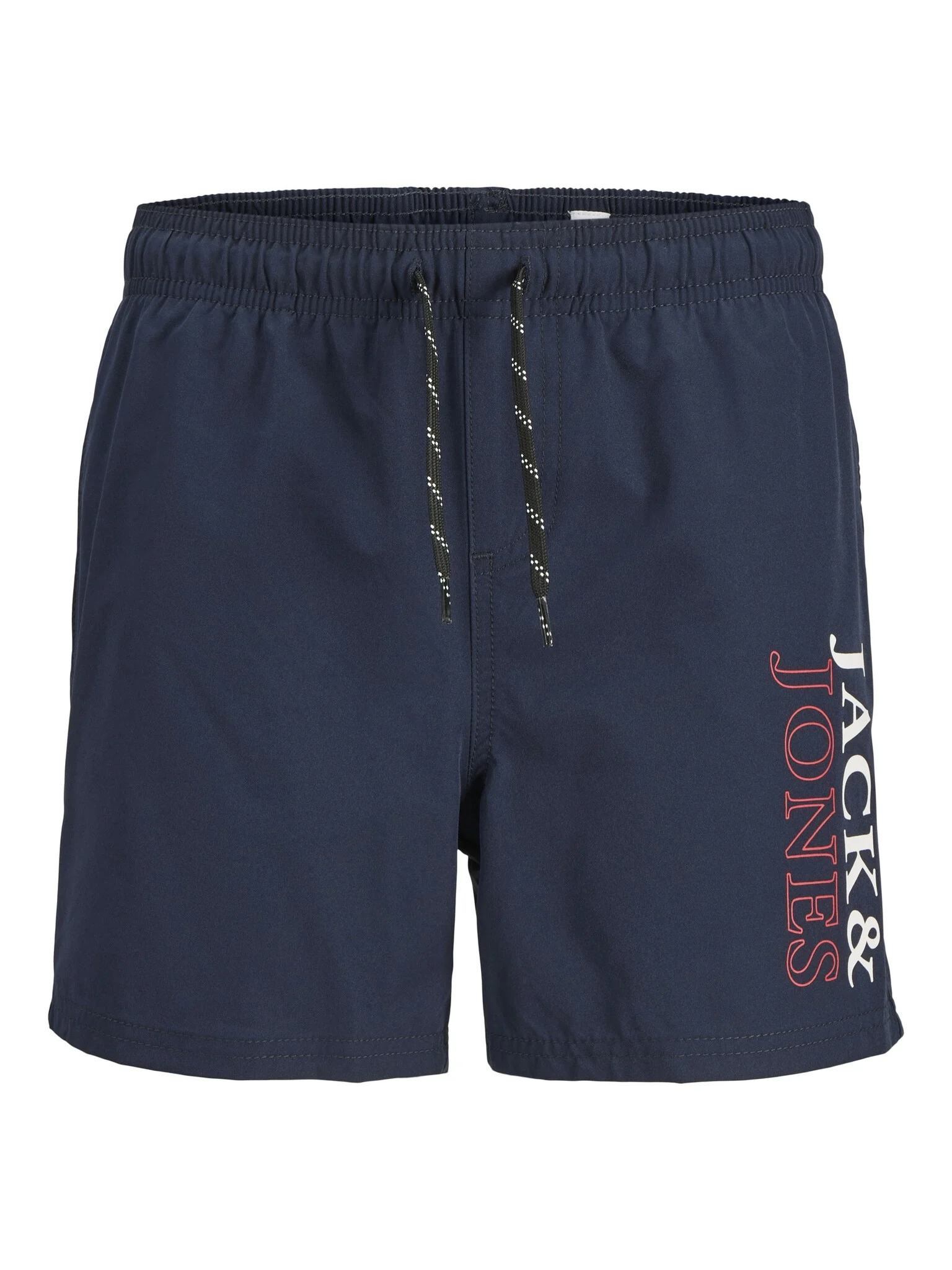 Jack & Jones Zwemshort jpstmaui double logo effen donker