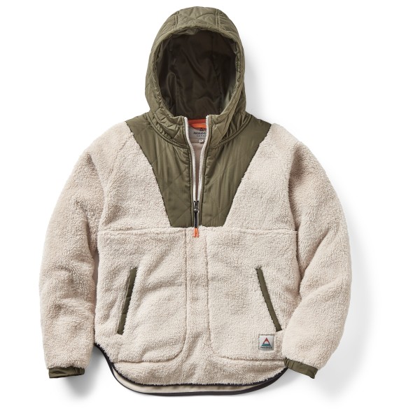 Passenger - Women's Beaumont Recycled Sherpa Hooded Fleece - Fleecevest, beige