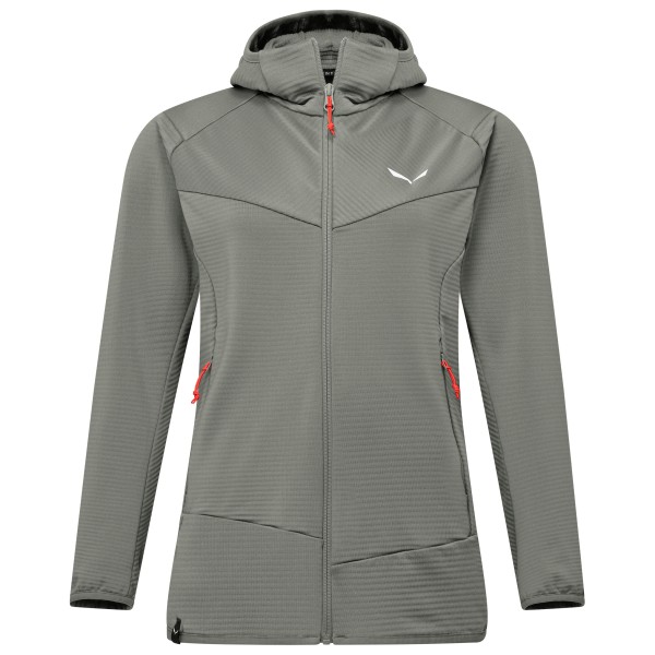 Salewa - Women's Puez Altavia PL HD Jacket - Fleecevest, grijs
