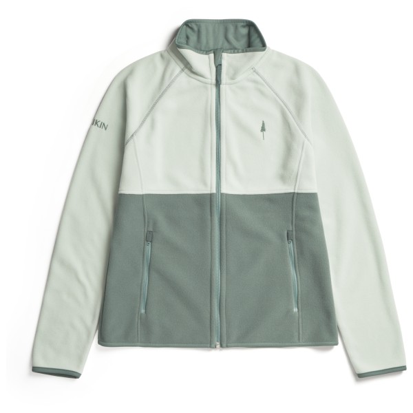 NIKIN - Women's TreeJacket Fleece Colorblock - Fleecevest, grijs