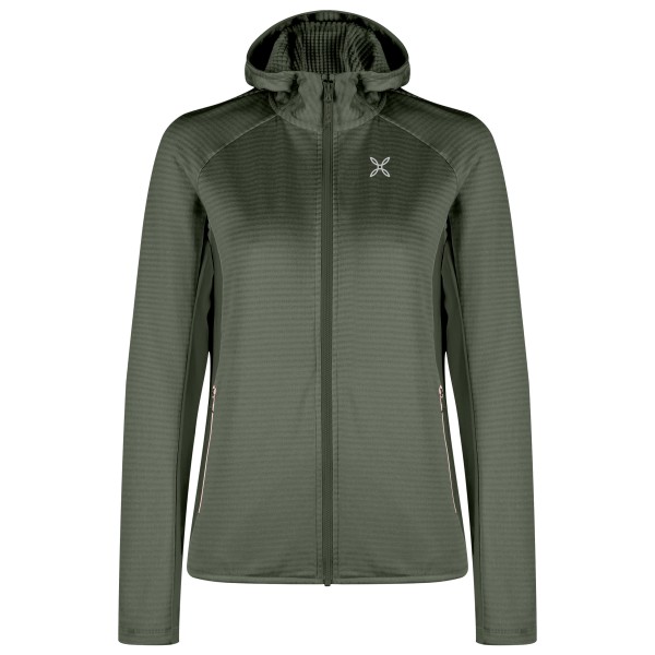 Montura - Women's Dolomiti Hooded Maglia - Fleecevest, olijfgroen