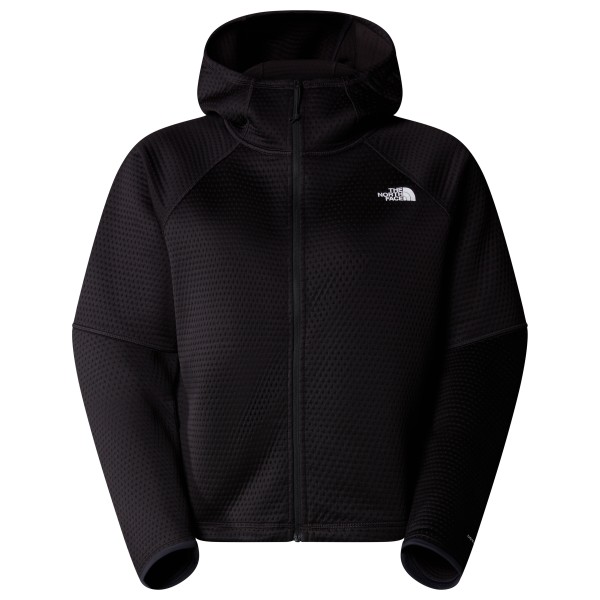 The North Face - Women's Dotknit Thermal Fullzip Hoodie - Fleecevest, zwart