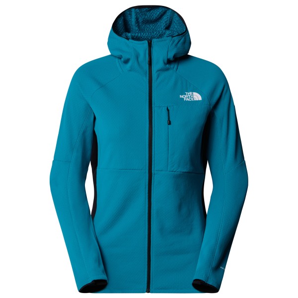 The North Face - Women's Summit Futurefleece Fullzip Hoodie - Fleecevest, blauw/turkoois