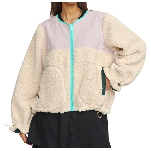 Selfhood - Women's Teddy Jacket - Fleecevest, beige