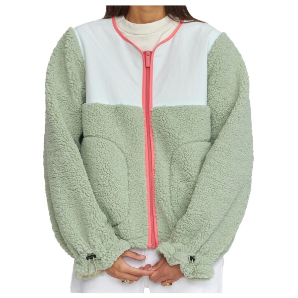 Selfhood - Women's Teddy Jacket - Fleecevest, groen