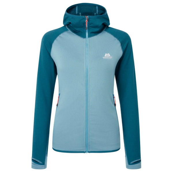 Mountain Equipment - Women's Eclipse Hooded Jacket - Fleecevest, turkoois