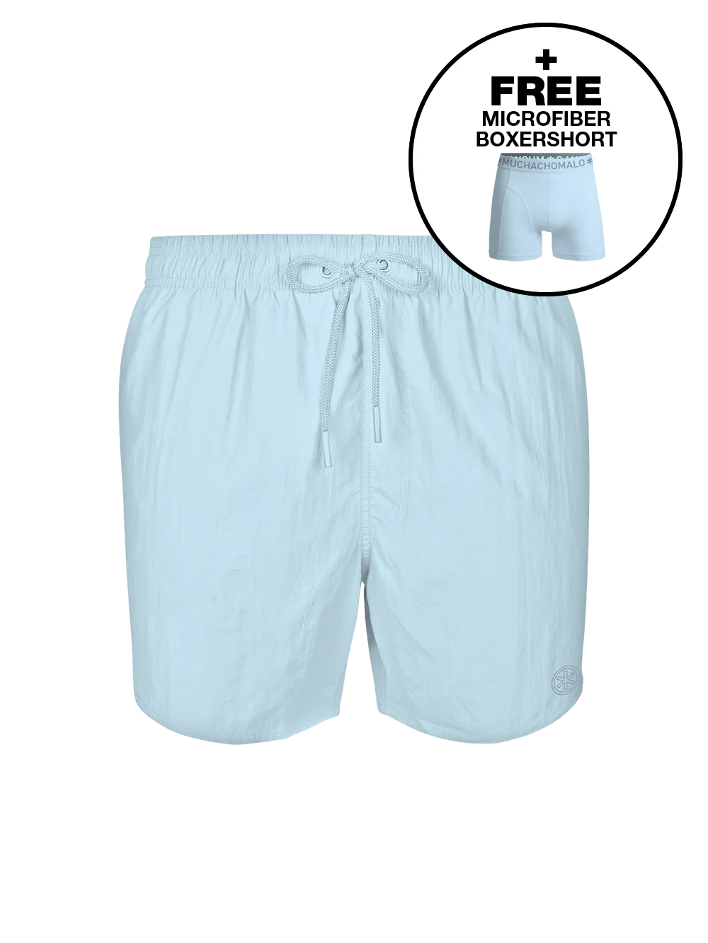Muchachomalo Jongens zwembroek licht + gratis microfiber boxershort