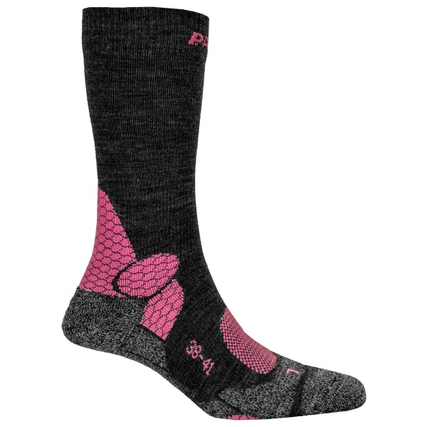 P.A.C. - Women's 4.1 Trekking Merino Stability - Wandelsokken, zwart
