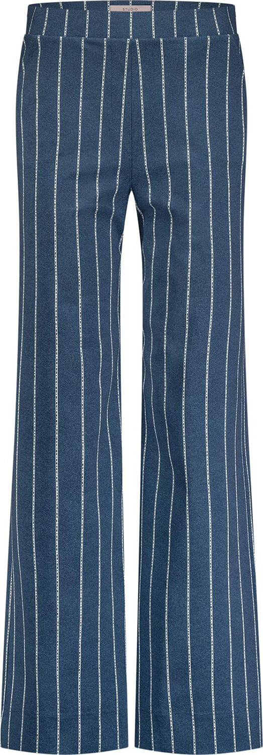 Studio Anneloes Pantalon Lexie Pinstripe Blauw dames
