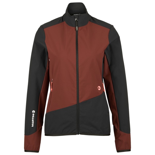 Martini - Women's Hillclimb Midlayer Jacket - Fleecevest, bruin/zwart