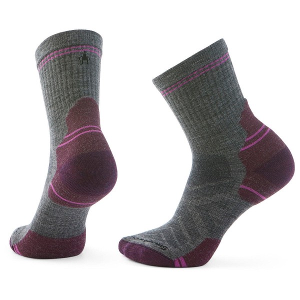 Smartwool - Women's Hike Targeted Cushion Mid Crew Socks - Wandelsokken, grijs