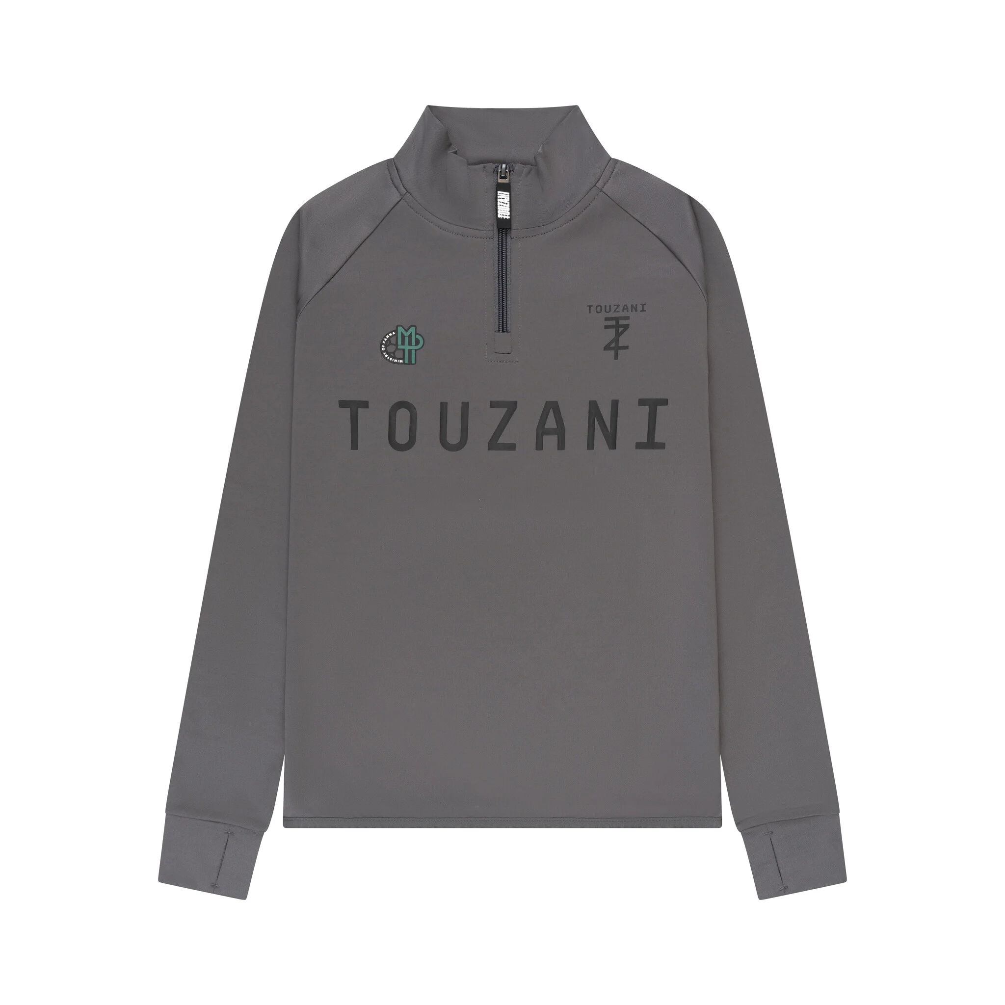 Touzani Zomer trui jongens antraciet platinum
