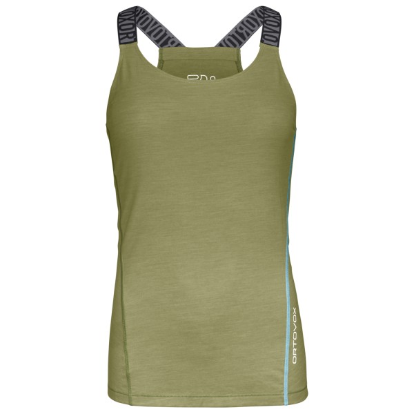 Ortovox - Women's 150 Essential Top - Merinoshirt, olijfgroen