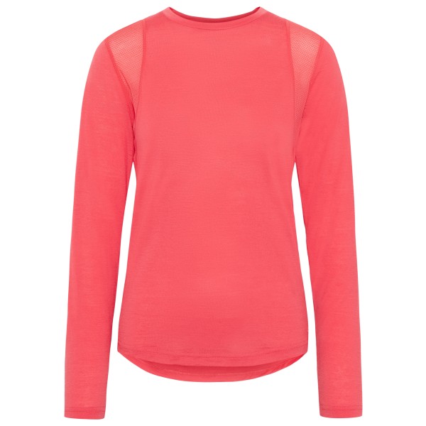 Kari Traa - Women's Embla Wool L/S - Merinoshirt, rood