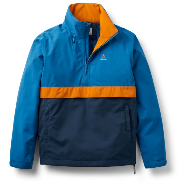 Passenger - Diablo Recycled Water Resistant Smock - Regenjas, blauw