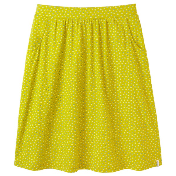 Tranquillo - Women's Jersey-Rock mit Taschen - Rok, geel