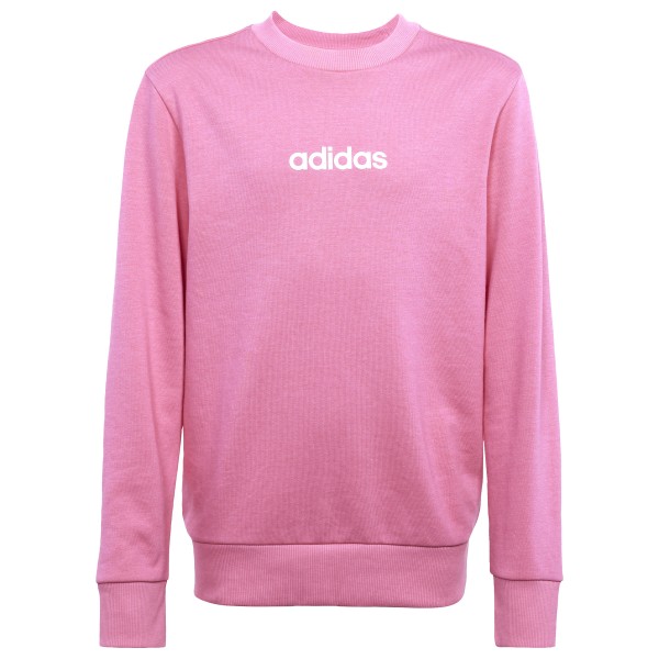 adidas - Kid's Linear FT Crew - Trui, roze