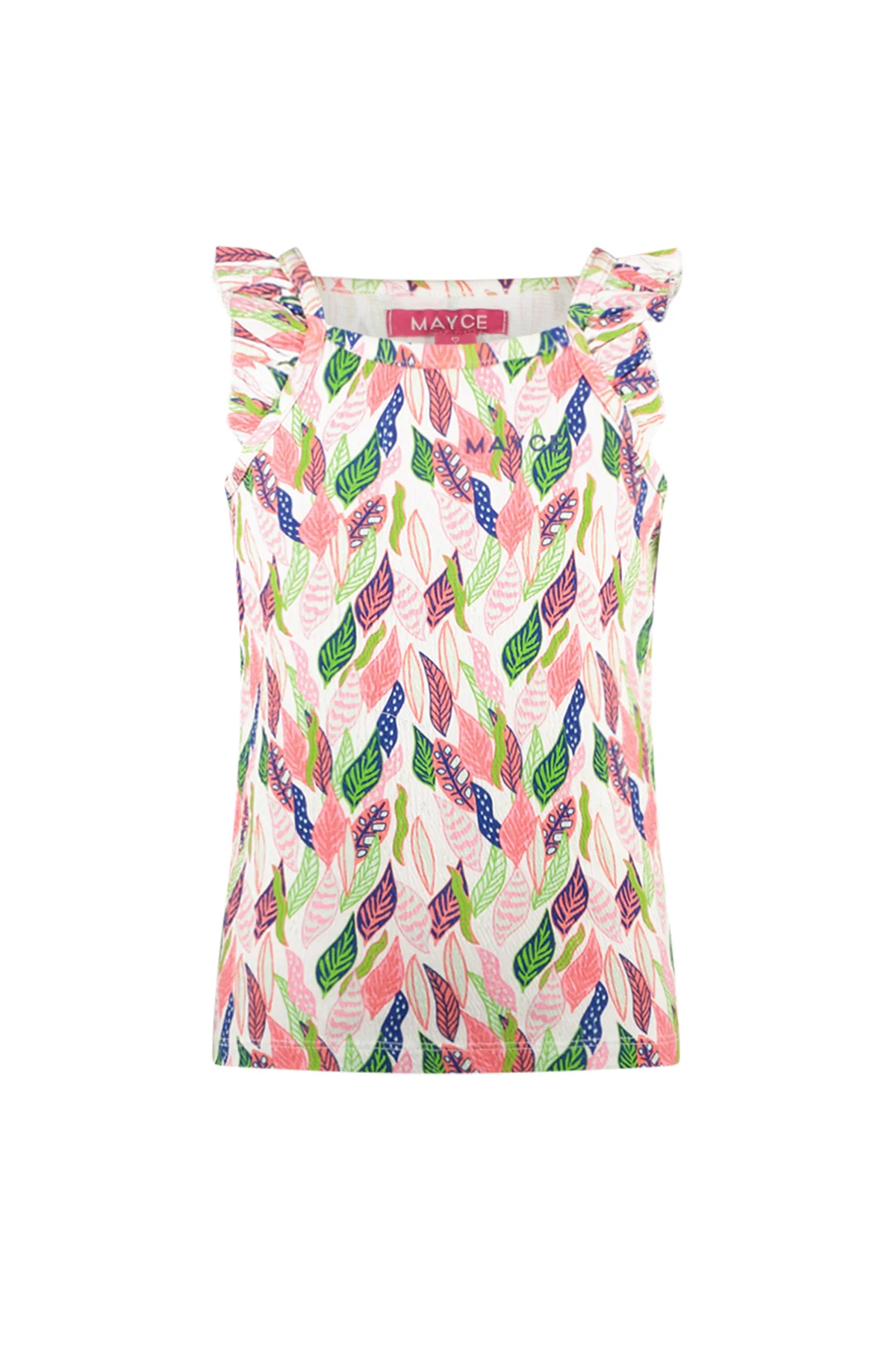 MAYCE Meisjes top aop multi