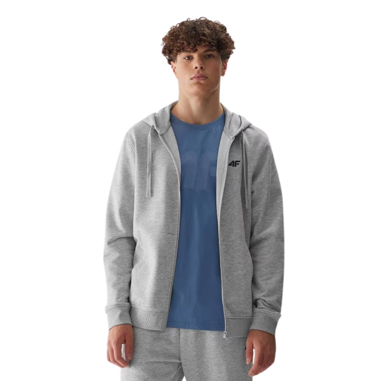4F Heren m0951 full zip hoodie