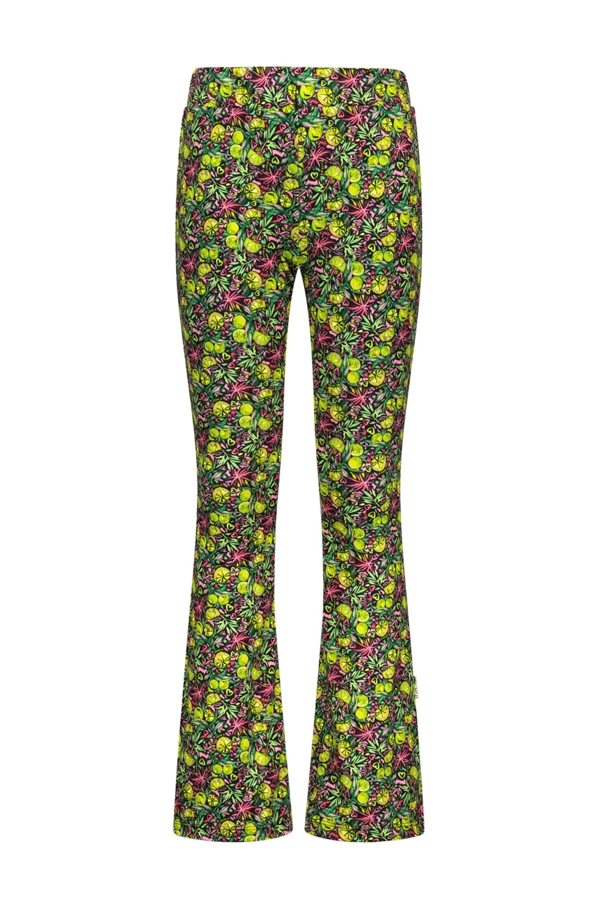 B.Nosy Zomer flair broek meisjes groen/ aop phoebe