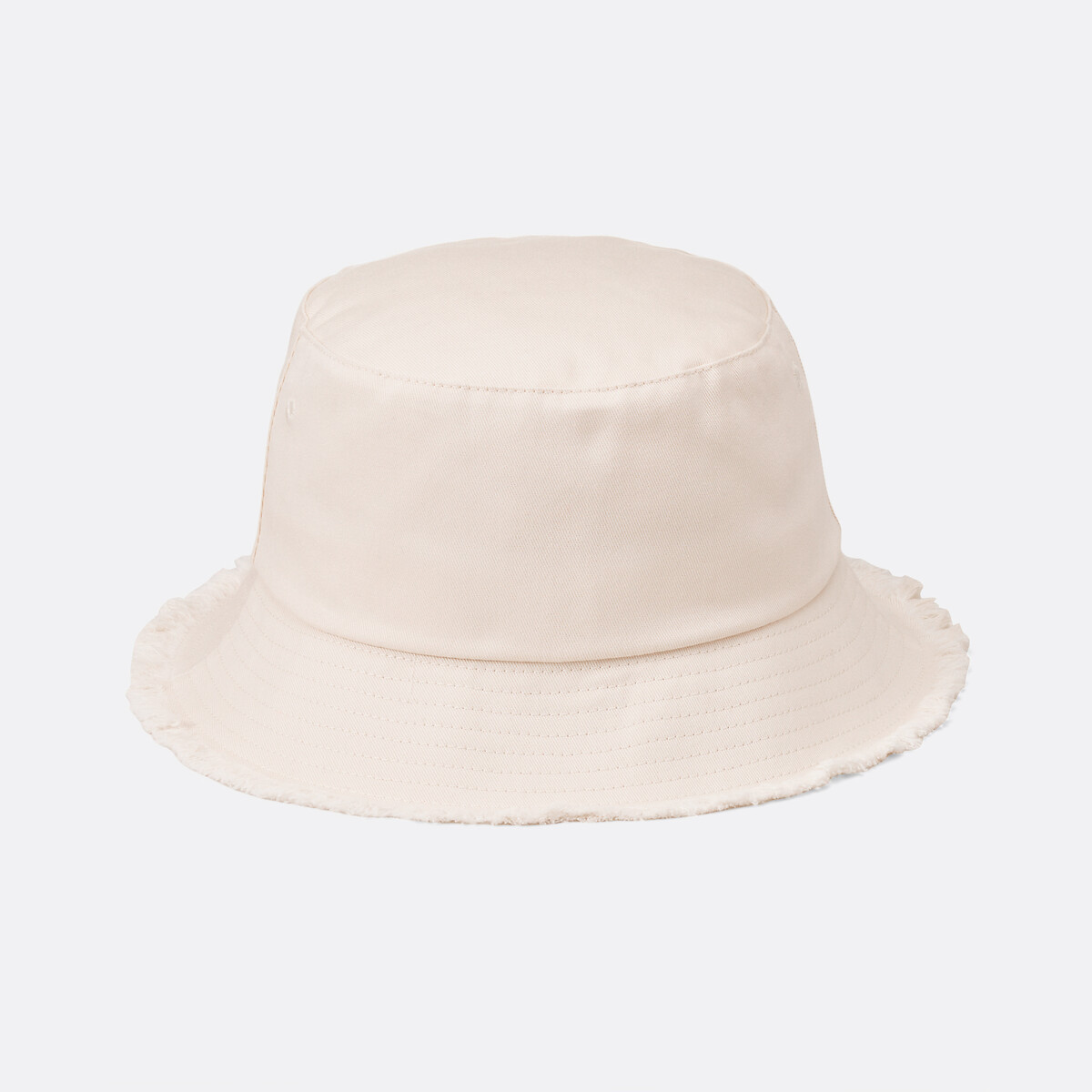 LA REDOUTE COLLECTIONS Bucket hat met gerafelde boord