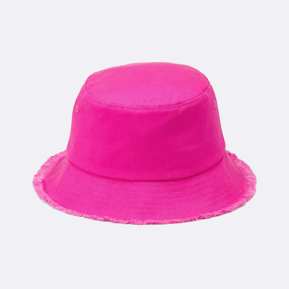 LA REDOUTE COLLECTIONS Bucket hat met gerafelde boord