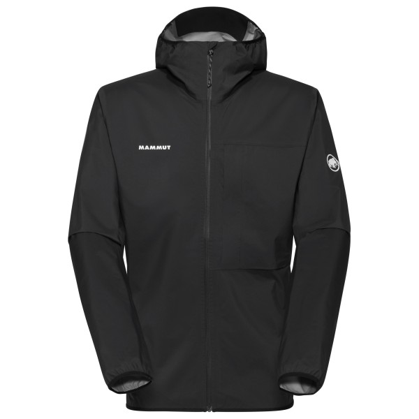 Mammut - Ducan Light Hardshell Hooded Jacket - Regenjas, zwart