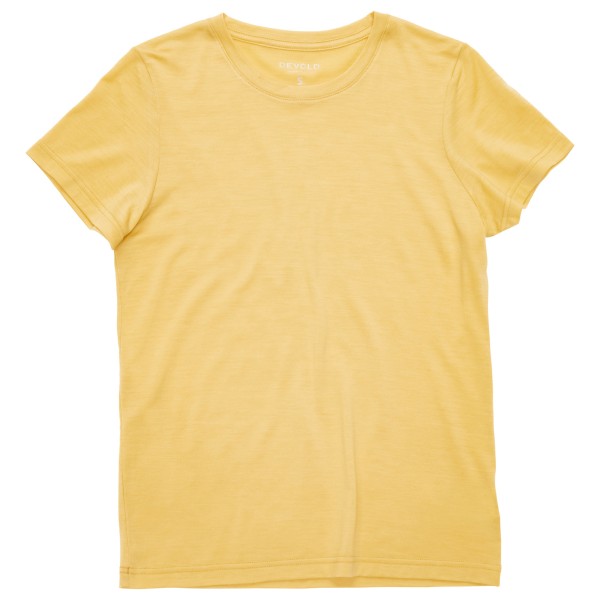 Devold - Women's Classic Tee - Merinoshirt, beige