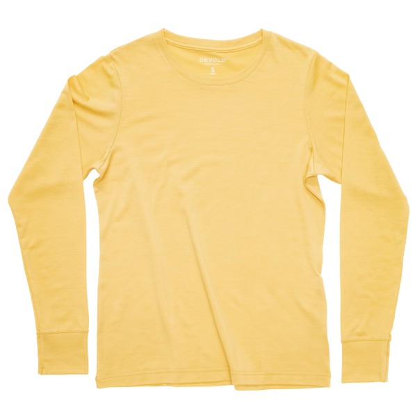 Devold - Women's Classic L/S - Merinoshirt, beige