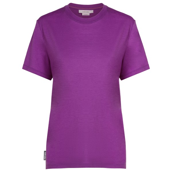 Icebreaker - Women's Merino 150 Tech Lite III S/S Relaxed - Merinoshirt, purper