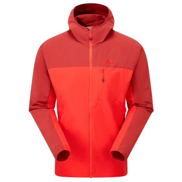 Mountain Equipment - Echo Hooded Jacket - Softshelljack, rood