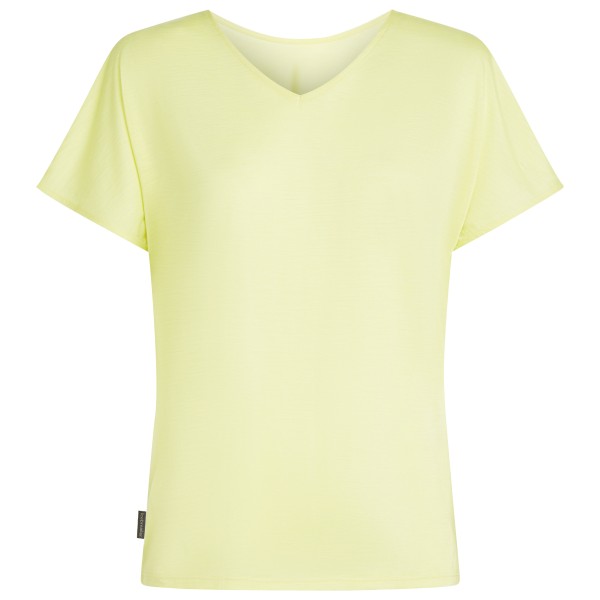 Icebreaker - Women's Drayden Reversible S/S Top - Merinoshirt, geel