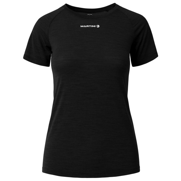 Martini - Women's Sunrise Shirt - Merinoshirt, zwart