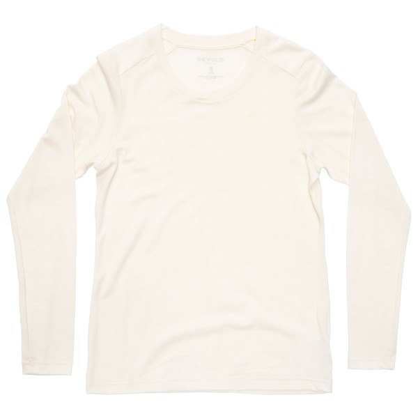 Devold - Women's Premium L/S - Merinoshirt, wit