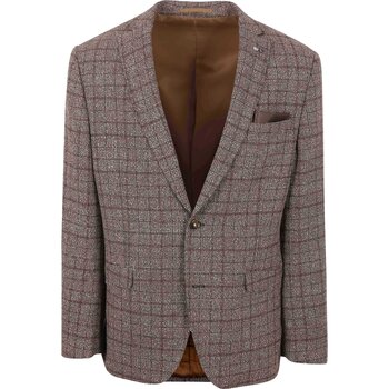 Suitable Blazer  Colbert Heleen Ruit Bruin