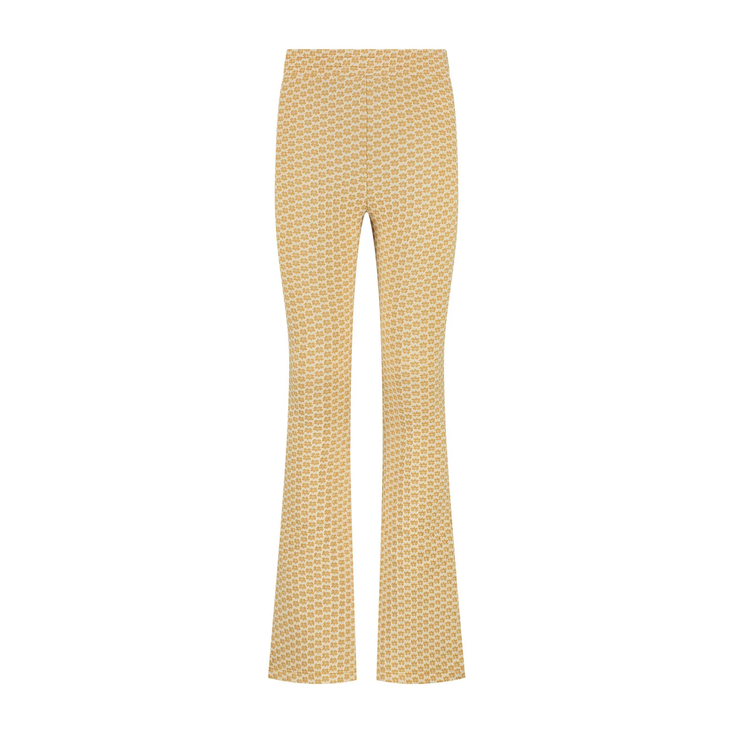 MAYCE Zomer flair broek meisjes oker print