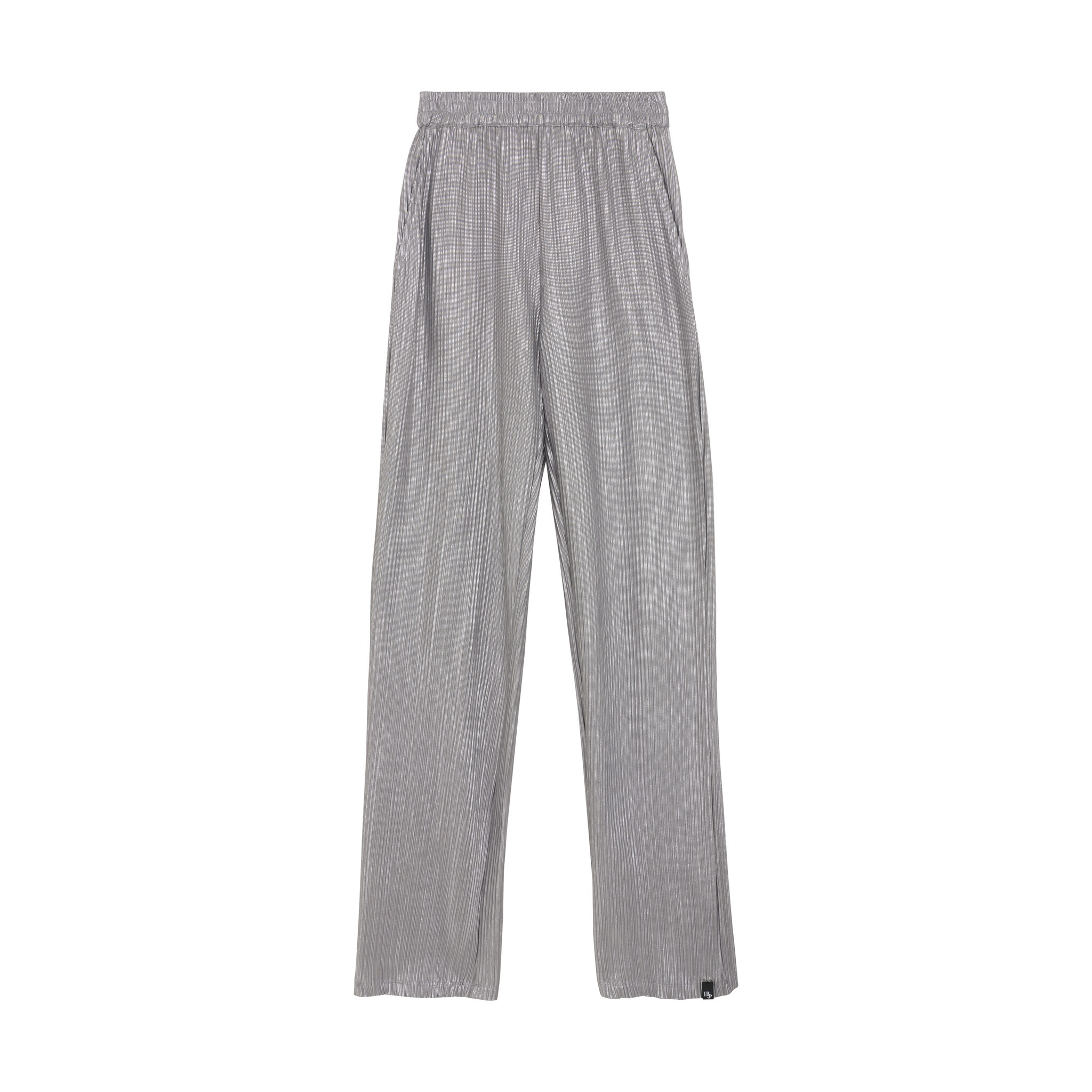 Indian Blue Jeans Zomer broek meisjes - grijs - metallic - wide fit