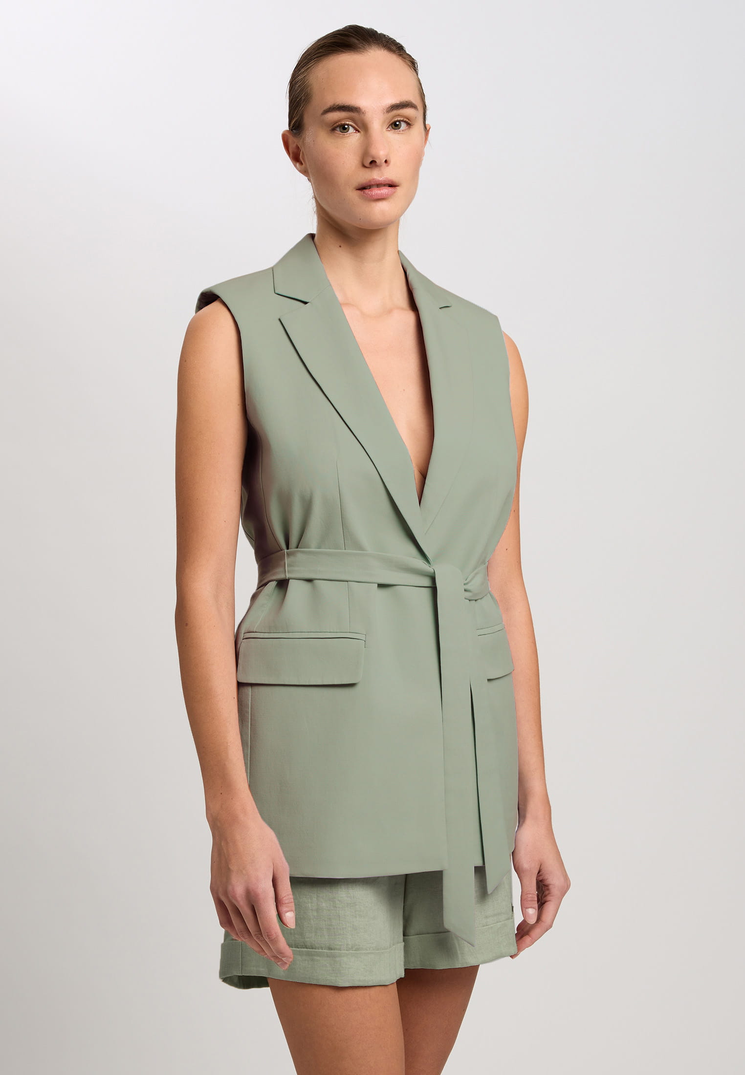MARC AUREL Blazer aus Tencel-Twill