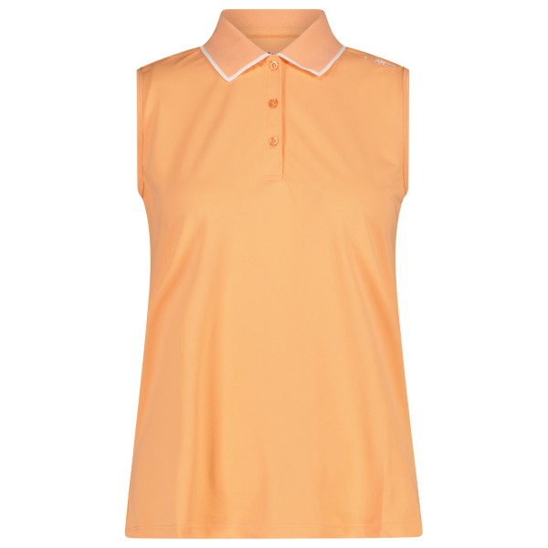 CMP - Women's Polo Sleeveless - Poloshirt, oranje/beige