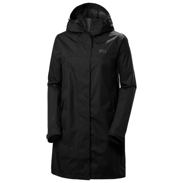 Helly Hansen - Women's Vancouver Rain Coat - Lange jas, zwart
