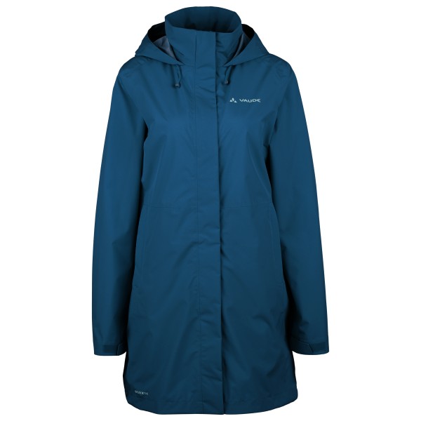 Vaude - Women's Itri 2,5 Layer Coat - Regenjas, blauw