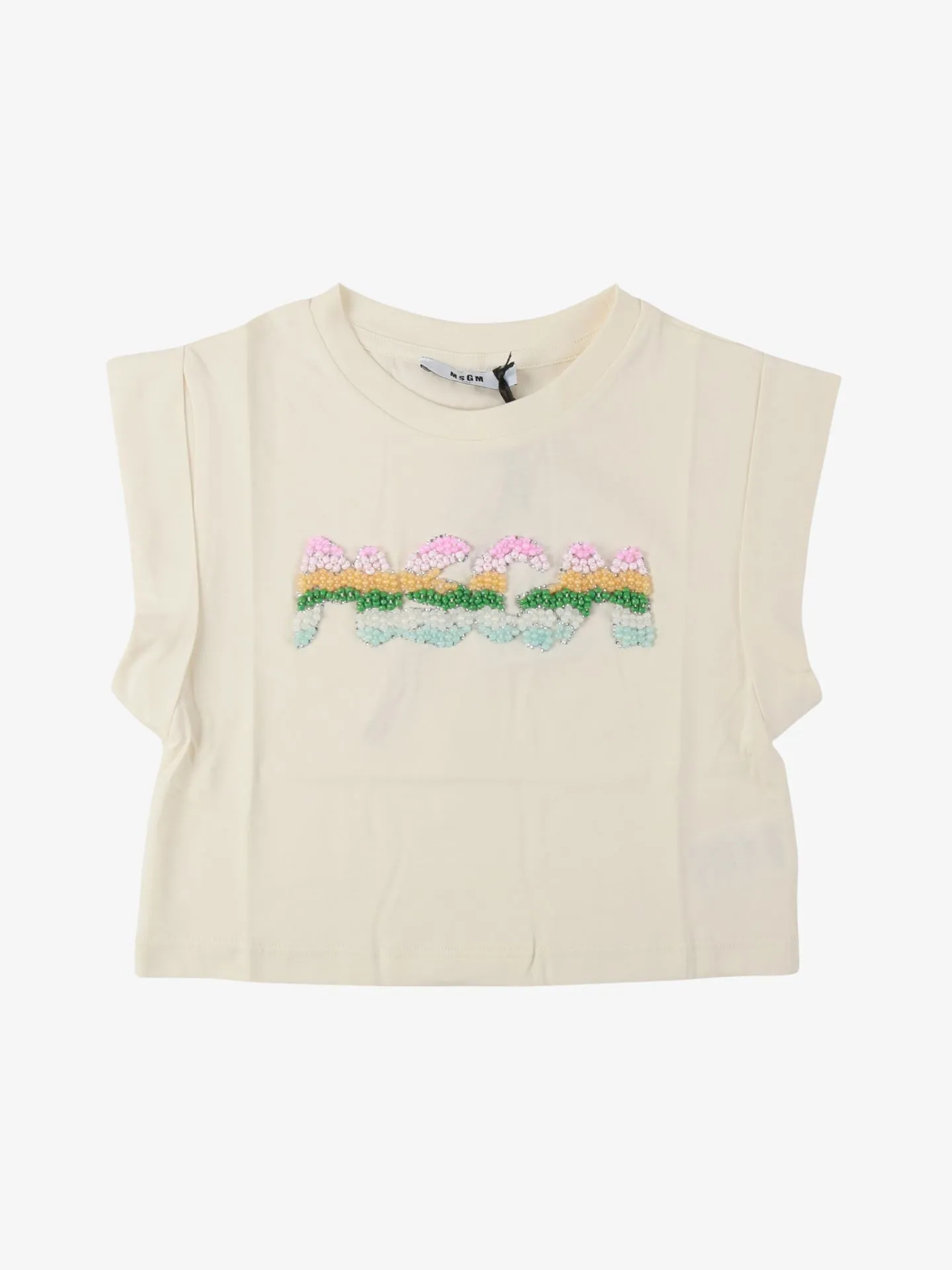 Msgm Meisjes t-shirt cream