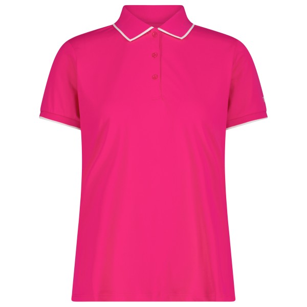 CMP - Women's Polo Stretch Piquet - Poloshirt, roze