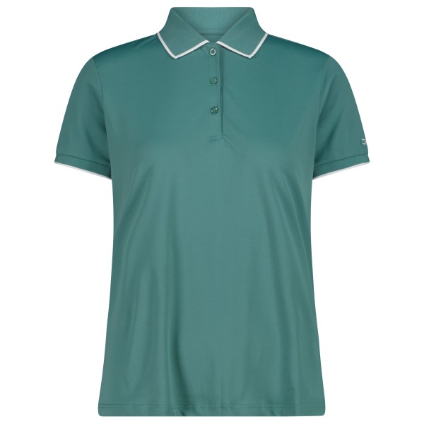 CMP - Women's Polo Stretch Piquet - Poloshirt, turkoois