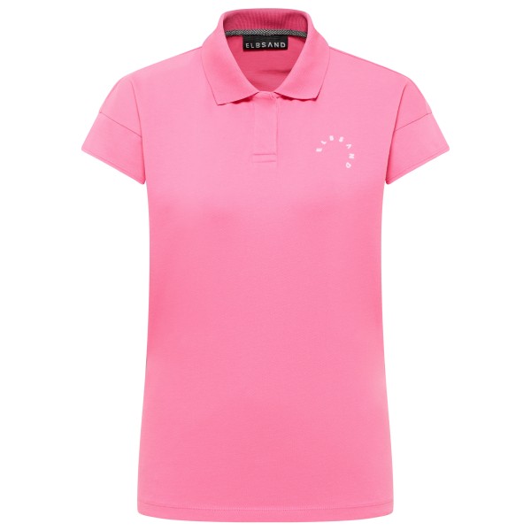 ELBSAND - Women's Torva Polo Shirt - Poloshirt, roze
