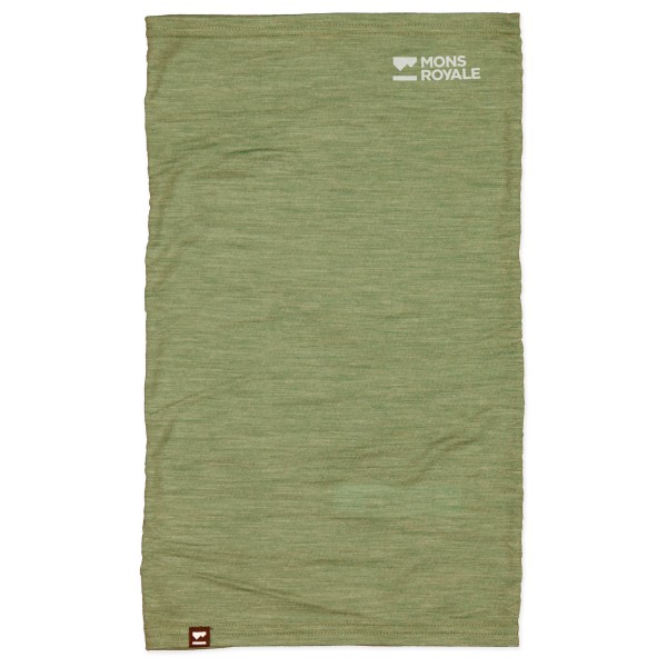 Mons Royale - Light Adventure Neckwarmer - Colsjaal, olijfgroen